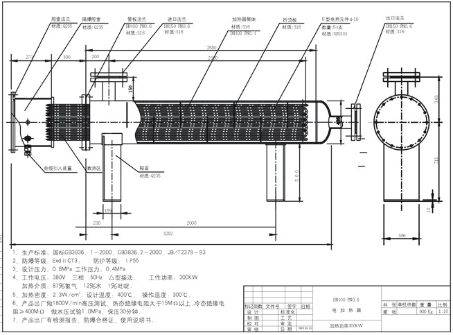 熱風(fēng)循環(huán)管道電熱器